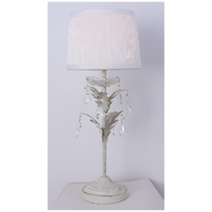 Paisley Table lamp Cream/Mushroom