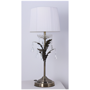 Paisley Table lamp Ant Brass