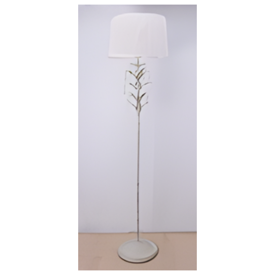 Paisley Floor lamp Cream/Mushroom