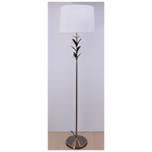 Paisley Floor lamp Ant Brass/Champagne