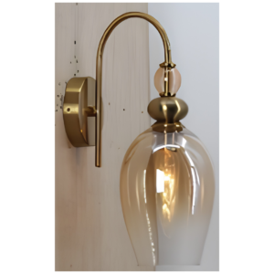 Seline Wall Light Mixed colour with Brass