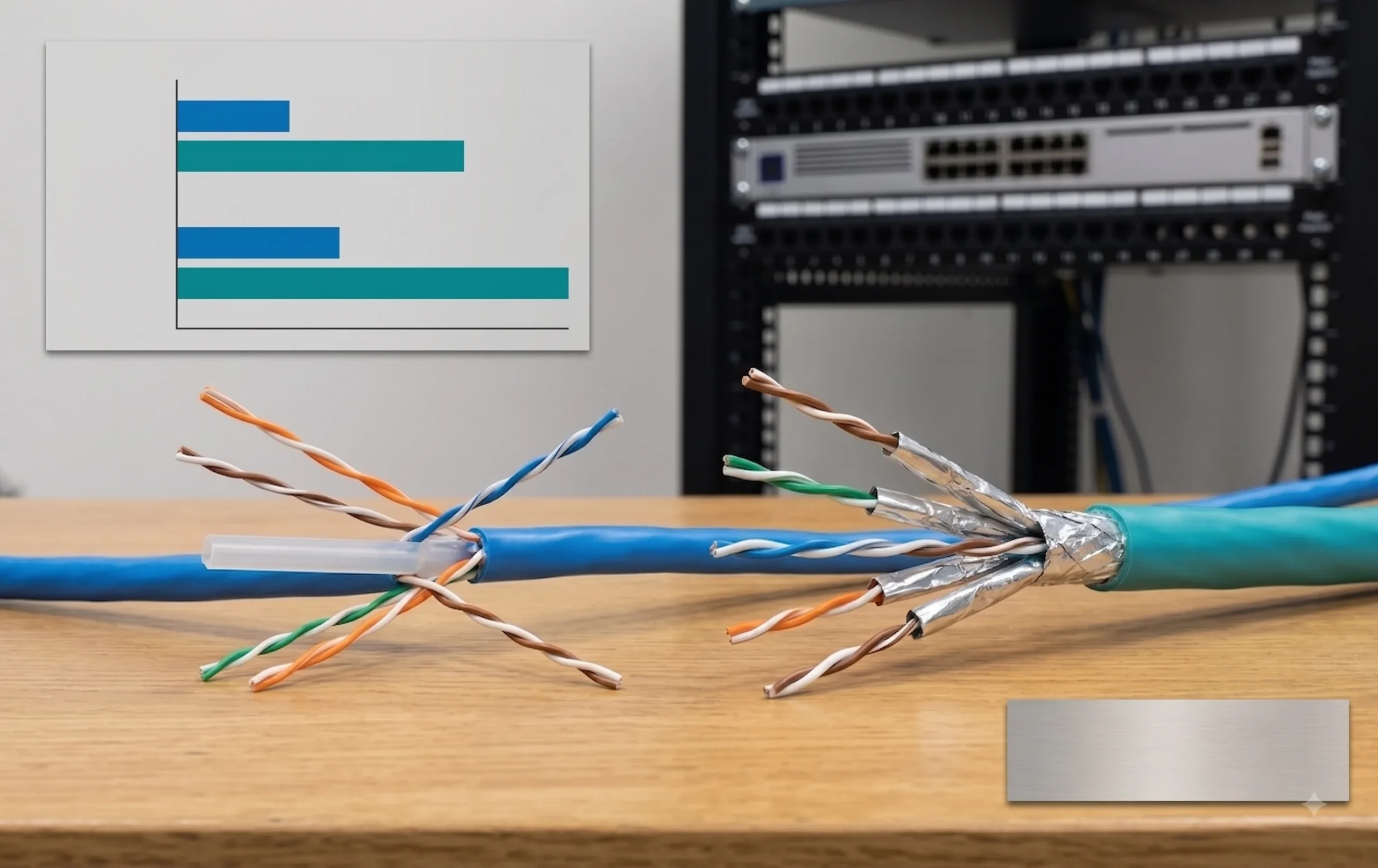 Cat6 and Cat6a data cabling compared