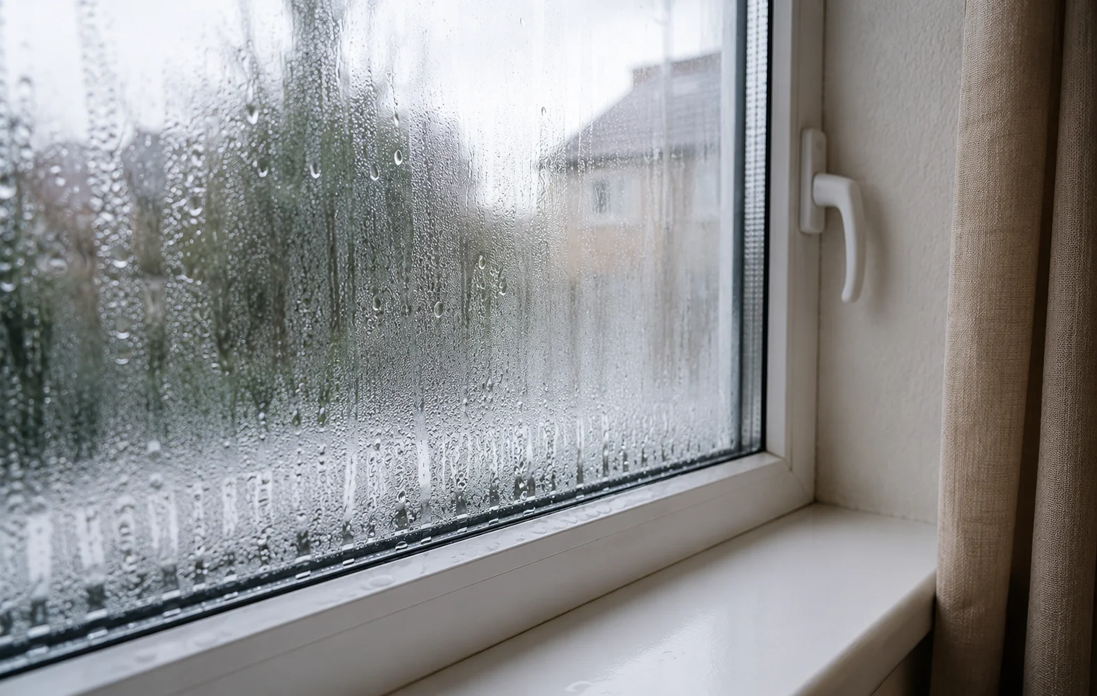 Condensation on a window