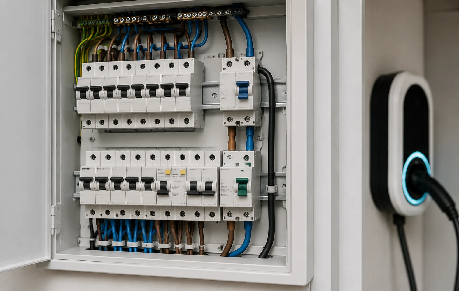 Dedicated EV charger circuit at the board